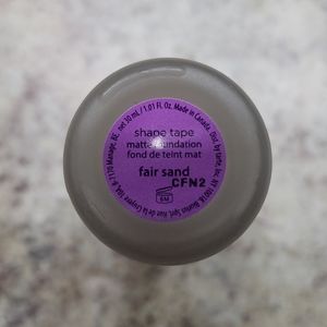 tarte Makeup - Tarte Shape tape matte foundation in fair sand tarte Makeup - Tarte Shape tape matte foundation in fair sand